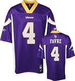 Reebok Minnesota Vikings Brett Favre Boys Replica Jersey Kids 5-6 Medium