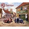 Kevin Walsh MG Service Large Metal Sign