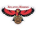 Atlanta Hawks Glass Tatz Mini-Cutz Window Decal