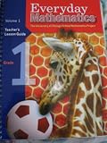 Everyday Mathematics Grade 1: Teacher's Lesson Guide Vol. 1
