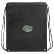 Florida Gators Backpack Bag Drawstring Cinch Black University of Florida Draw String Back Pack - A Great Gift for Boys Girls Students or Adults!