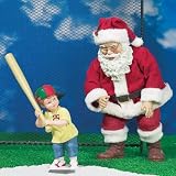 Softball - Kurt Adler Fabriche Santa at Bat