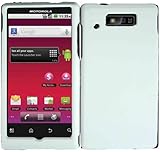 White Hard Case Cover for Motorola Triumph WX435