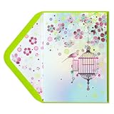 Taylor Swift Bird & Birdcage Card