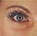 Black/Silver False Eyelashes + Adhesive