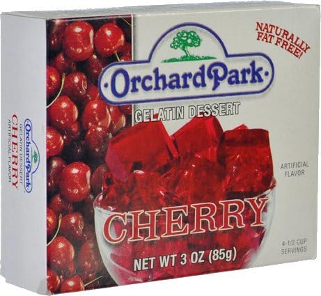 24/0.3 Oz. Orchard Park Sugar Free Strawberry Gelatin Mix