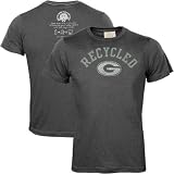 Georgia Bulldogs Charcoal 100% Recycled Logo T-shirt