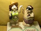Charma Designs Tourist Salt and Pepper Shakers