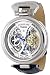 Stuhrling Original Men's 127A.3315C2 Emperor's Grandeur Automatic Skeleton Silver Dial Watch