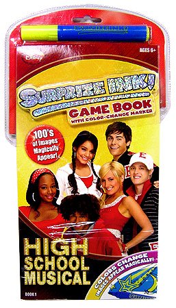 Childrens Toyshop  Toys : High School Musical Surprize Ink Game Book with Marker