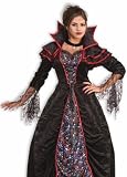 Forum Lady Dracula Gothic Skull Dress Adult Halloween Costume