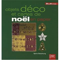 Objets d�co et cartes de No�l en papier