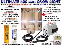 HTGSupply 400 Watt Ultimate HPS & MH Grow Light