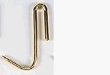 Rogar 9461-6 Butcher Hooks - Brass Plated - 6 pack
