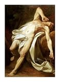 Saint Sebastian by Nicolas-guy Brenet. Size 20.74 inches width by 29.92 inches height. High Quality Art Poster Print