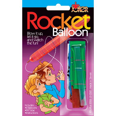 Childrens Toyshop  Sporting Goods : Rocket Balloon