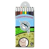 National Design Florida Marlins Twist-Up Crayons
