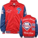 Philadelphia Phillies Commemorative Championship Red Varsity Jacket