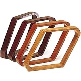 9 Ball Diamond Wooden Rack