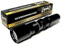 Opteka 500mm f/8 Preset Telephoto Lens for Nikon SLR Cameras