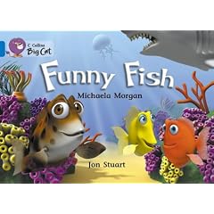 Collins Big Cat - Funny Fish: Band 04/Blue