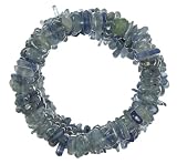 African Kyanite Chip Stretch Bracelet