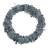African Kyanite Chip Stretch Bracelet