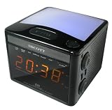 Produkt-Bild: Scott CX 30 ML Radiowecker (FM-Radio, Wechselndes / mehrfarbiges Stimmungslicht) schwarz