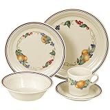 Corelle Impressions 20-Piece Dinnerware Set, Service for 4, Abundance