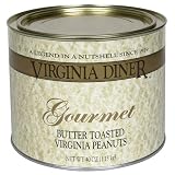 Virginia Diner Gourmet Butter Toasted Virginia Peanuts, 40-Ounce Tin
