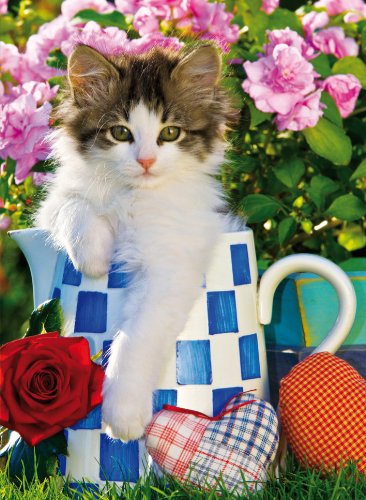Imagen principal de Clementoni - Puzzle 1000 Piezas Gatito En La Taza 17-39201