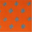 Printed Ikat Polkadot Orange