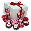 Belgian Chocolate Valentine Oreos&reg;- Gift Box of 12