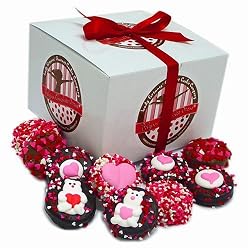 Belgian Chocolate Valentine Oreos&reg;- Gift Box of 12