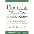 Financial Words You Should Know (Over 1,000 Essential Investment, Accounting, Real Estate and Tax Words) (Paperback)