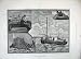 1883 Whitebait Fishing Boat Man Birds Sea Craft Art