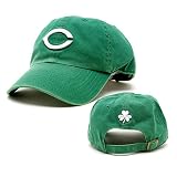 Cincinnati Reds St. Patrick's Day Clean Up Adjustable Cap - Kelly Adjustable