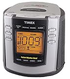 Timex T150G Weather Alarm Clock (NOAA Instant Weather Band,Nature Sounds)