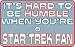 Search : It's hard to be humble when you're a Star Trek Fan Hooded Sweatshirt