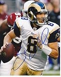 Sam Bradford Autographed St. Louis Rams 8x10 Photo - #1 Overall Draft Pick and Heisman Trophy Winner