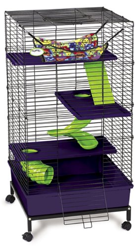 Super Pet My First Home Deluxe Multi-Level Pet Home with Stand