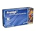 Supermax Healthcare 93996 Sky Blue Nitrile P.F Fingertex 4mil, S (Pack of 100)