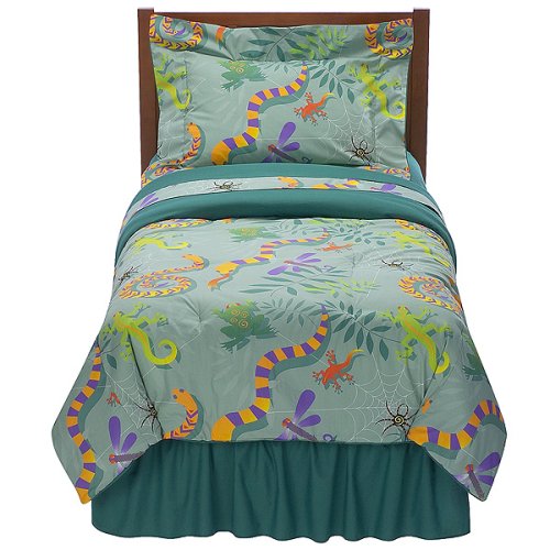 Kitchen: Little Lizard Comforter Set   Twin