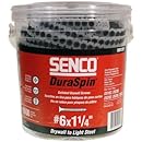 Senco 06B125P #6 1-1/4-Inch Drywall Screw-Light Steel
