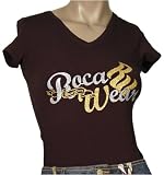 Rocawear - Rocawear Script Logo V-Neck Tee