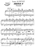 Albeniz Iberia Book II:   3. Triana: Instantly download and print sheet music