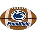 Fanmats Penn State Nittany Lions Football-Shaped Mats