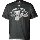 adidas NBA 2008 Western Conference Lakers Vs. Spurs Dueling T-Shirt by adidas