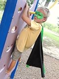Best Price Abracadabrazoo Super Hero Superhero Satin Reversible Cape Set Black Green Lantern
