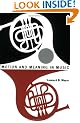 Emotion and Meaning in Music (Phoenix Books)